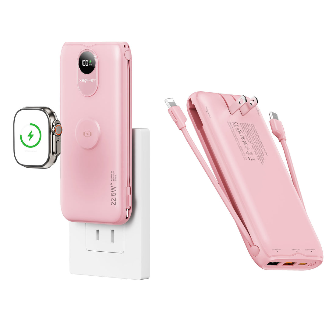 Portable power bank with Qi charging function and wired fast charging system Bowlift