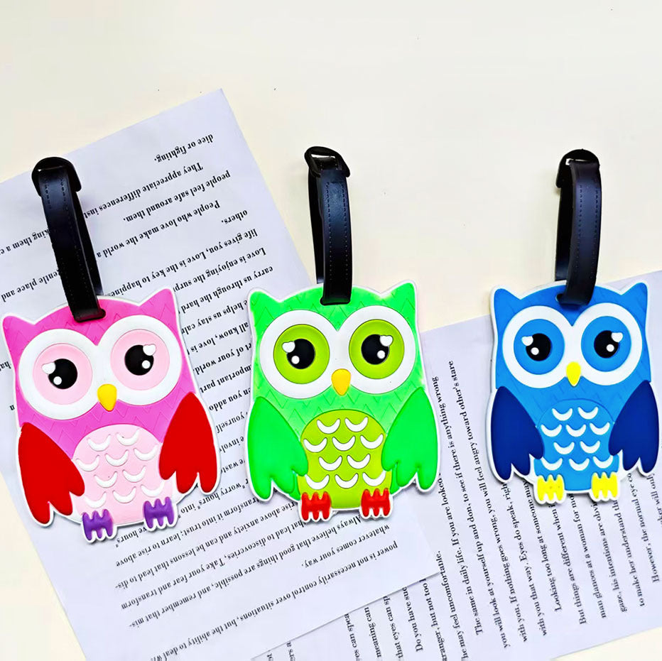 Unisex Cute Penguin Travel Luggage Tag Bowlift