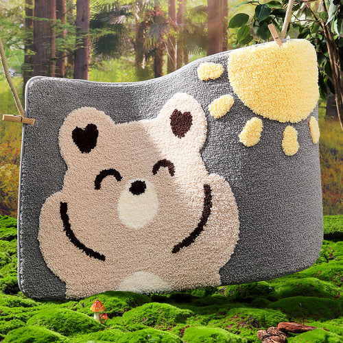 Cute Cat-Themed Bath Mat Bowlift