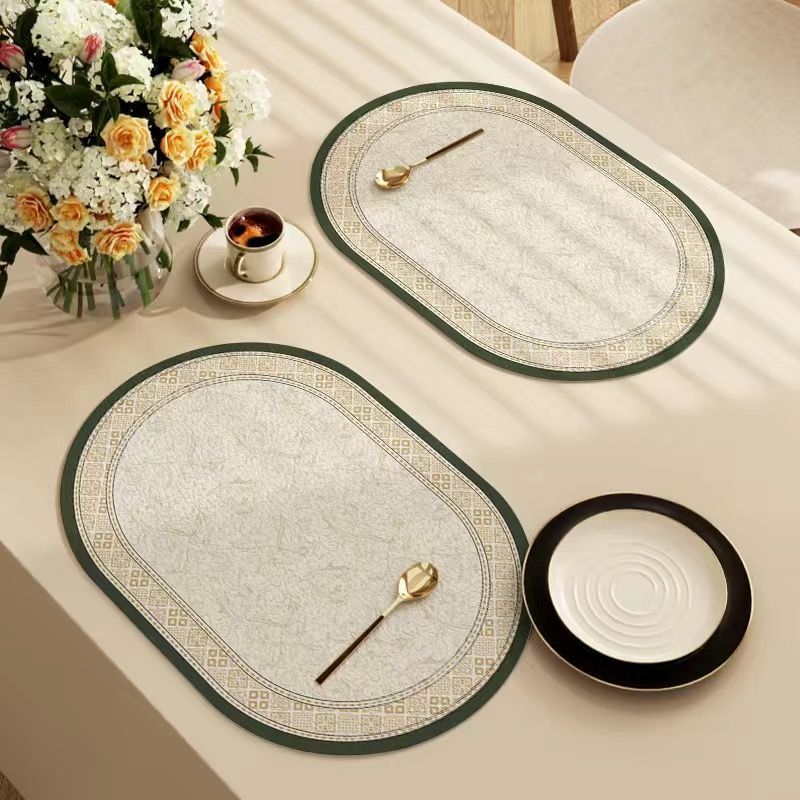 Table Setting Floral Placemats Bowlift