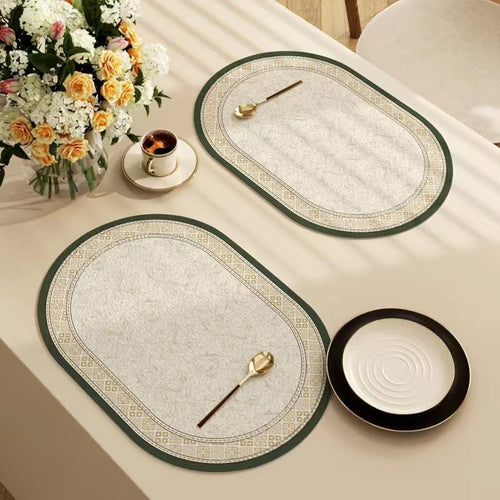 Table Setting Floral Placemats Bowlift