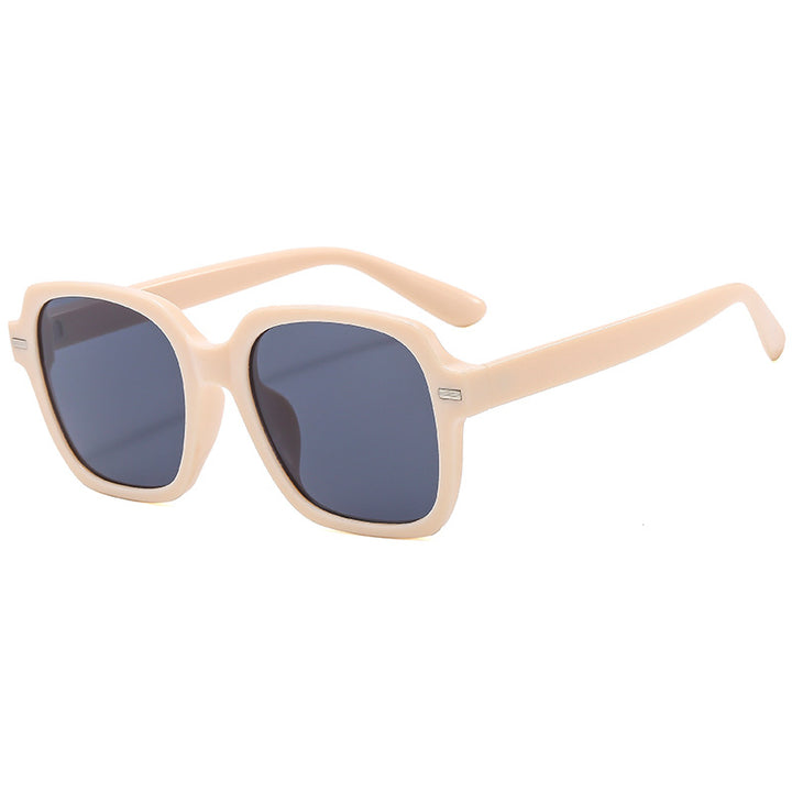 Women's Square Sunglasses with UV Protection and Trendy Frame Bowlift