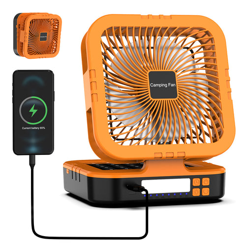 Compact Outdoor Camping Fan Bowlift