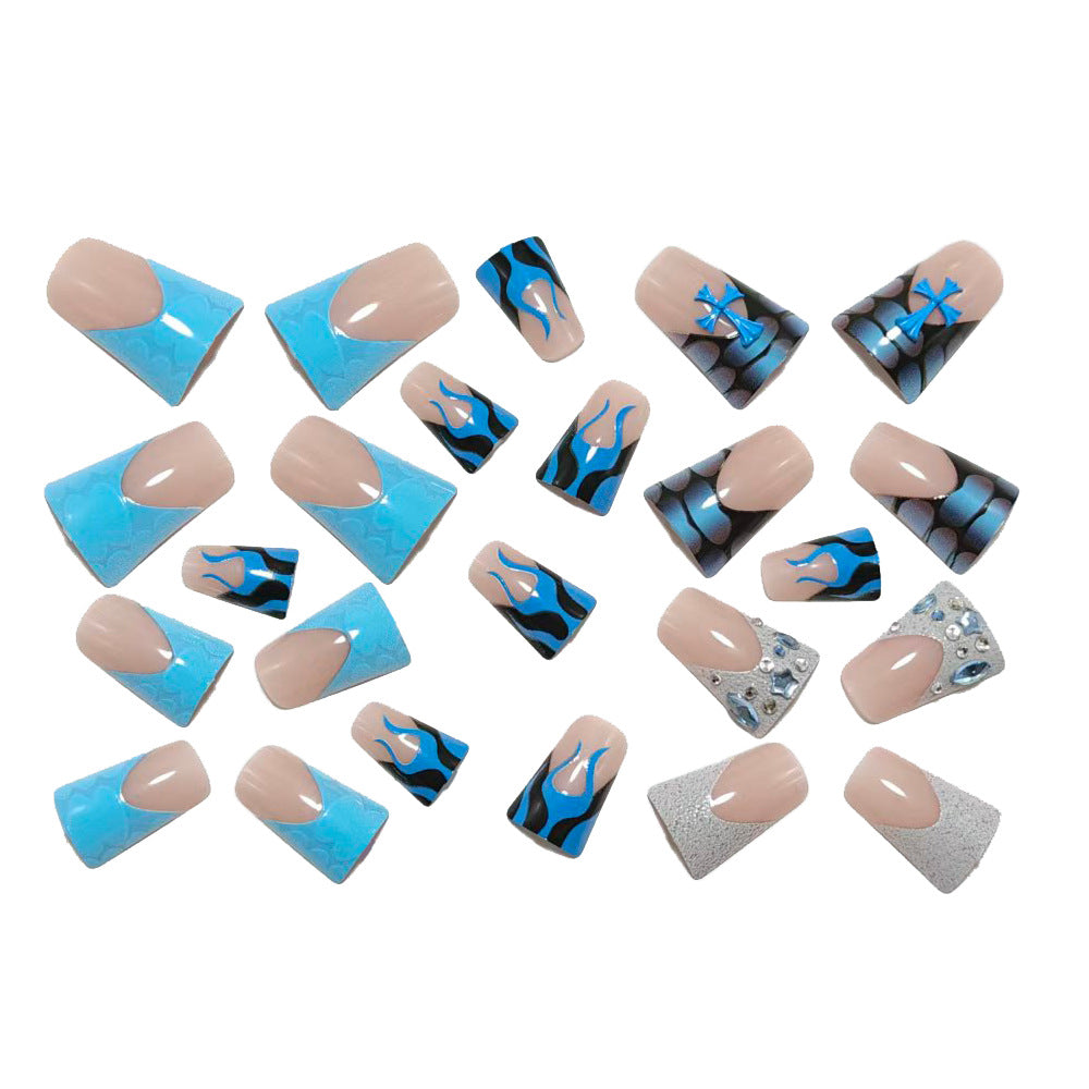 Creative artificial nails with unique 3D design Bowlift