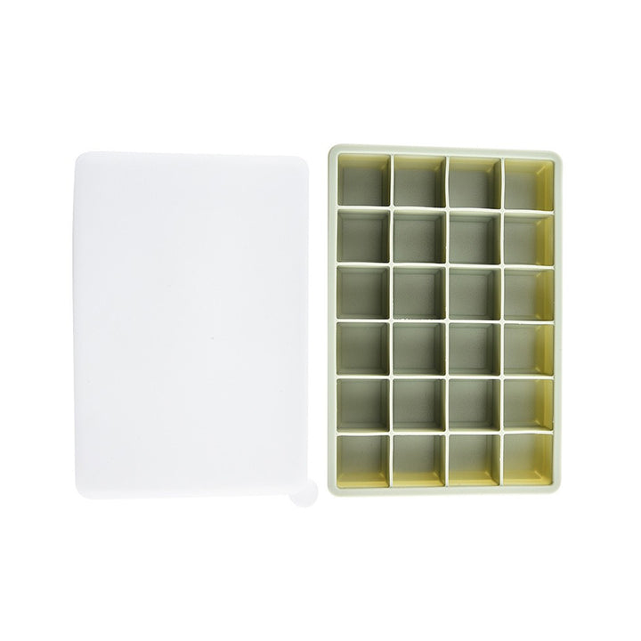 Silicone ice cube tray with practical storage box Bowlift
