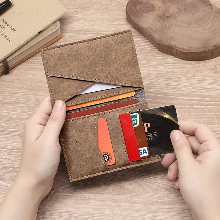 Premium Genuine Leather Card Holder Bowlift