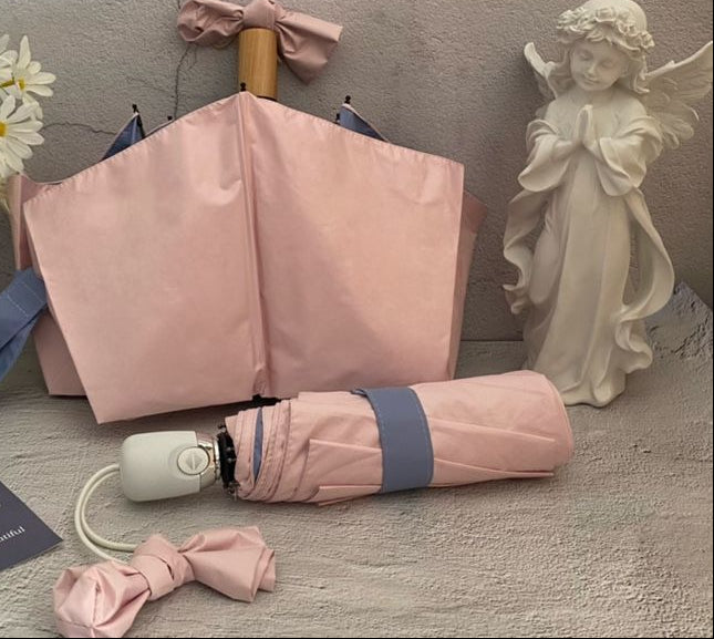 Women's foldable umbrella with innovative folding technology Bowlift
