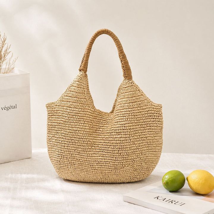 Handwoven shopping and beach bag Bowlift