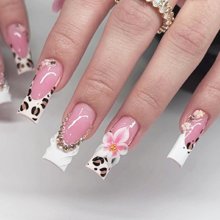 Decorative Nail Art Press-On Set Bowlift 1788495536