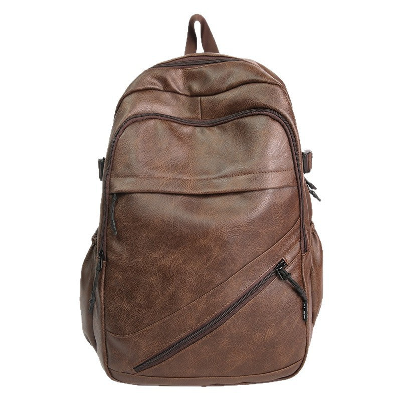 Premium Leather Laptop Backpack Bowlift