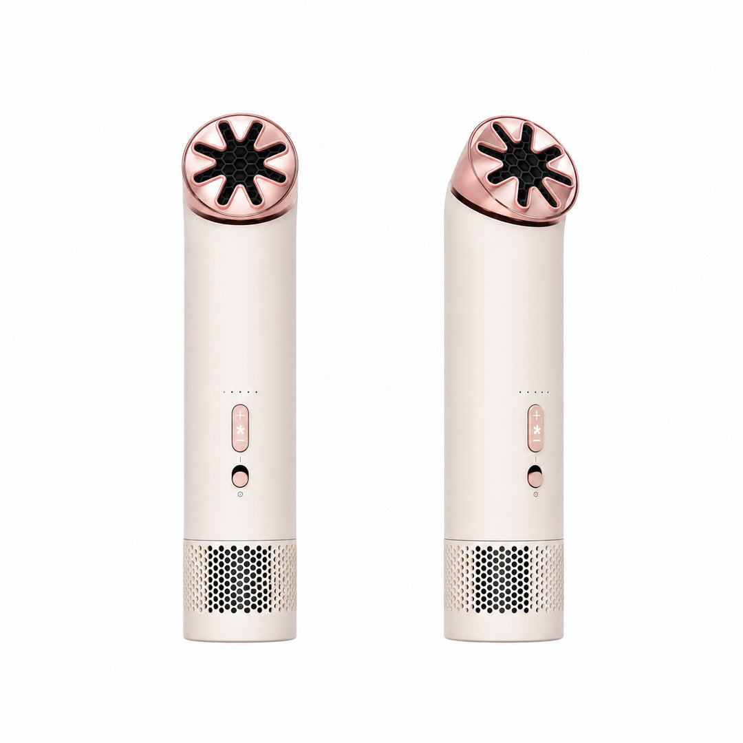 Ladies cordless travel hairdryer with diffuser attachment, ion care and quiet motor Bowlift