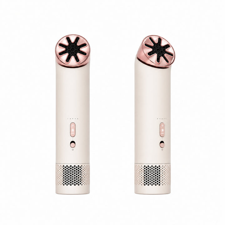 Ladies cordless travel hairdryer with diffuser attachment, ion care and quiet motor Bowlift