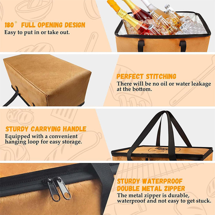 Insulated Transport Bag For Hot Food Bowlift