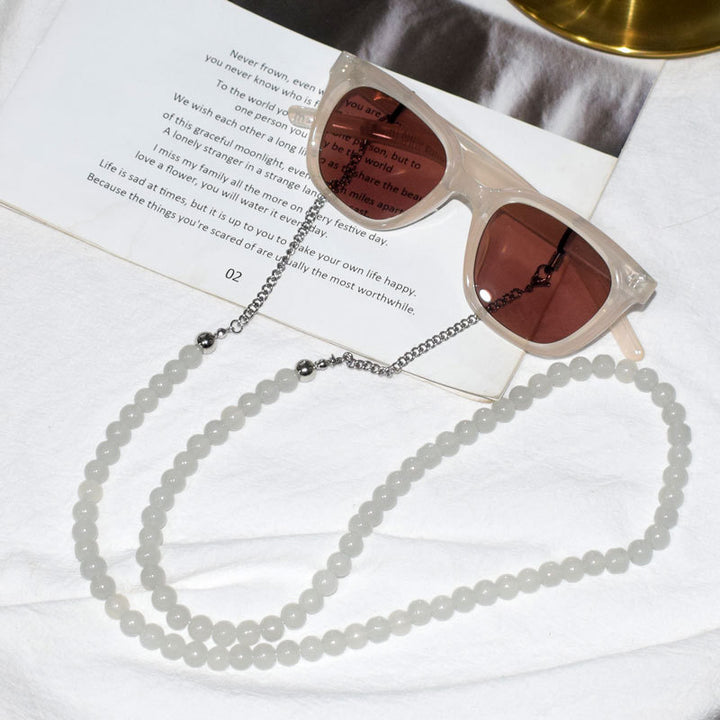 Chic Beaded Eyewear Chain Bowlift