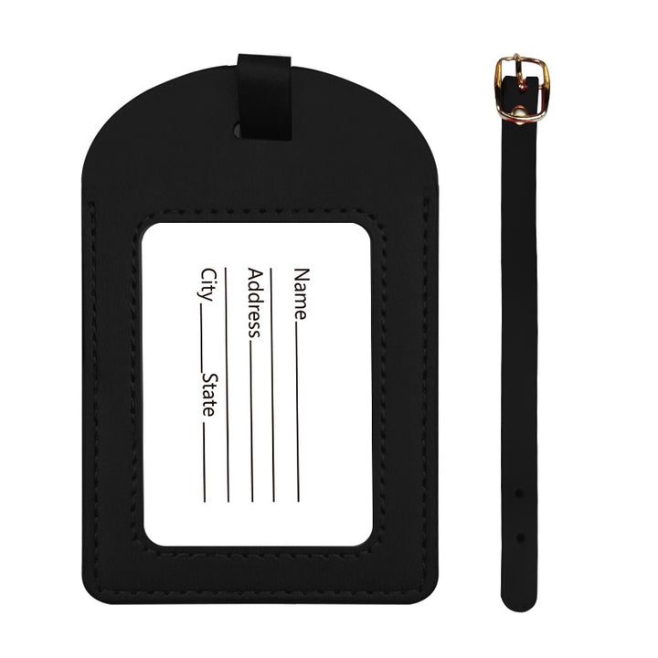 Women's high-quality and durable leather luggage tag Bowlift