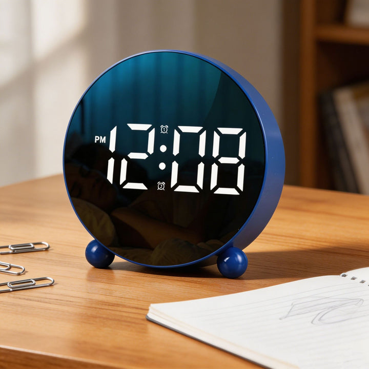 Digital Alarm Clock Bowlift