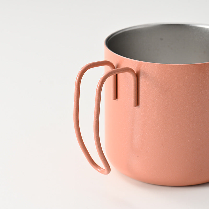 Ladies functional coffee mug with transparent lid Bowlift