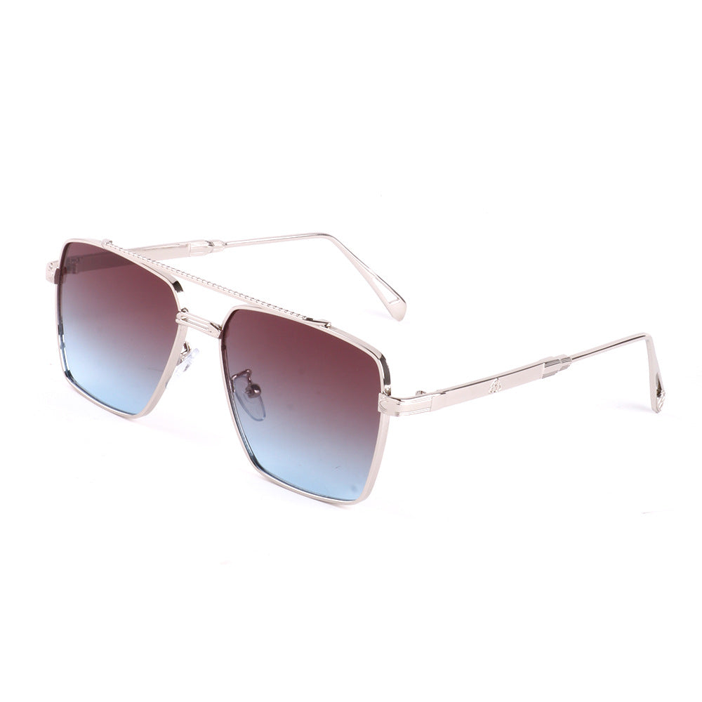 Women's oversized sunglasses with elegant metal frame Bowlift