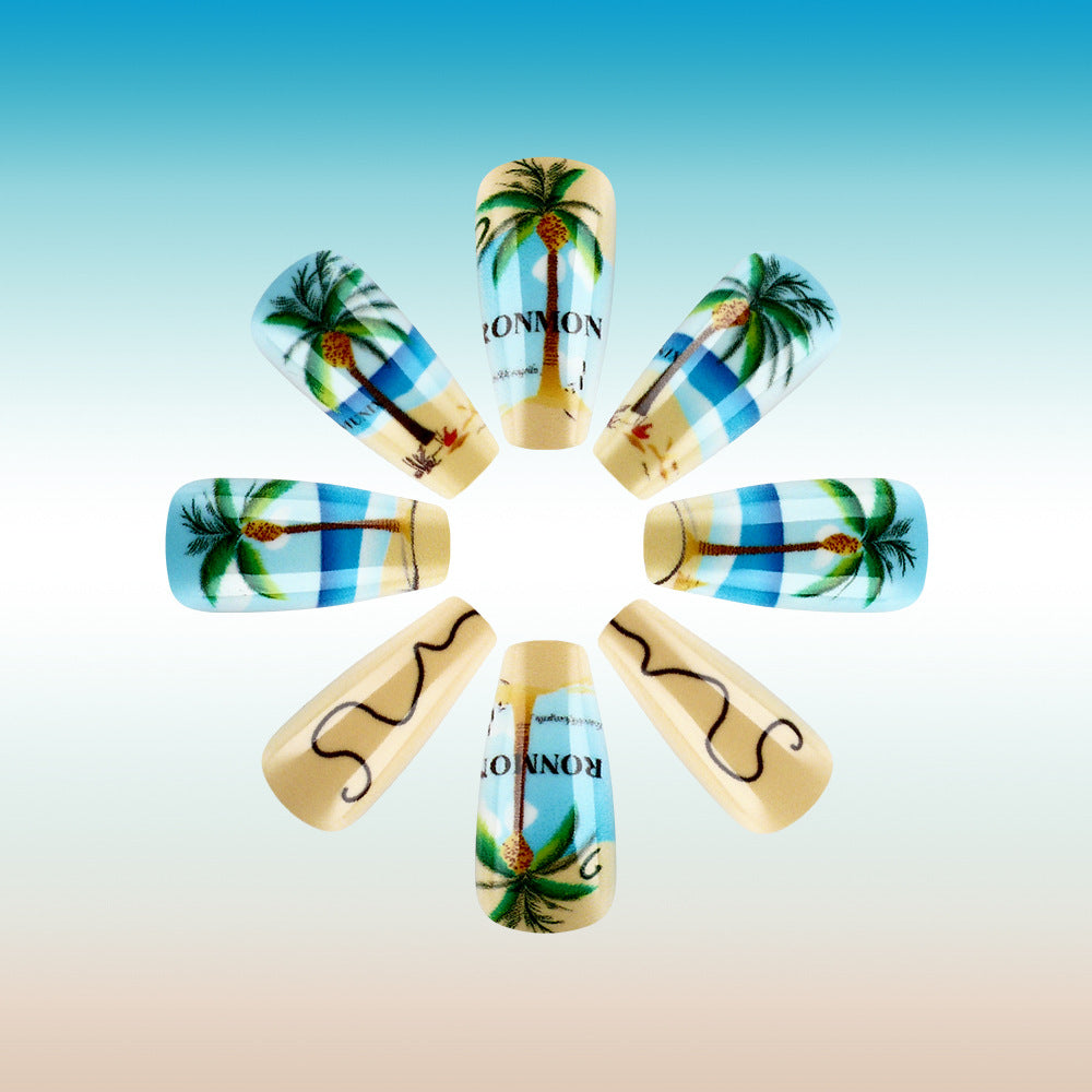 Tropical Paradise Press-On Nails Bowlift