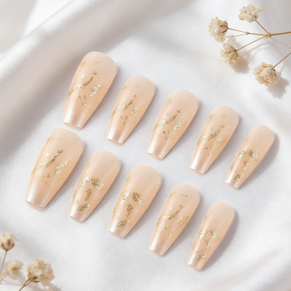 Glittery Elegance Press-On Nail Set Bowlift