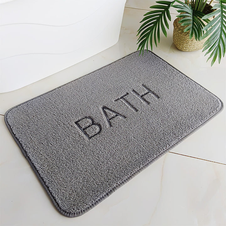 Luxurious Plush Comfort Bath Mat Bowlift