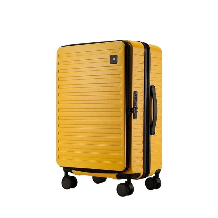 Hard Shell Trolley With Integrated Usb Charging Station And Expandable Storage Bowlift