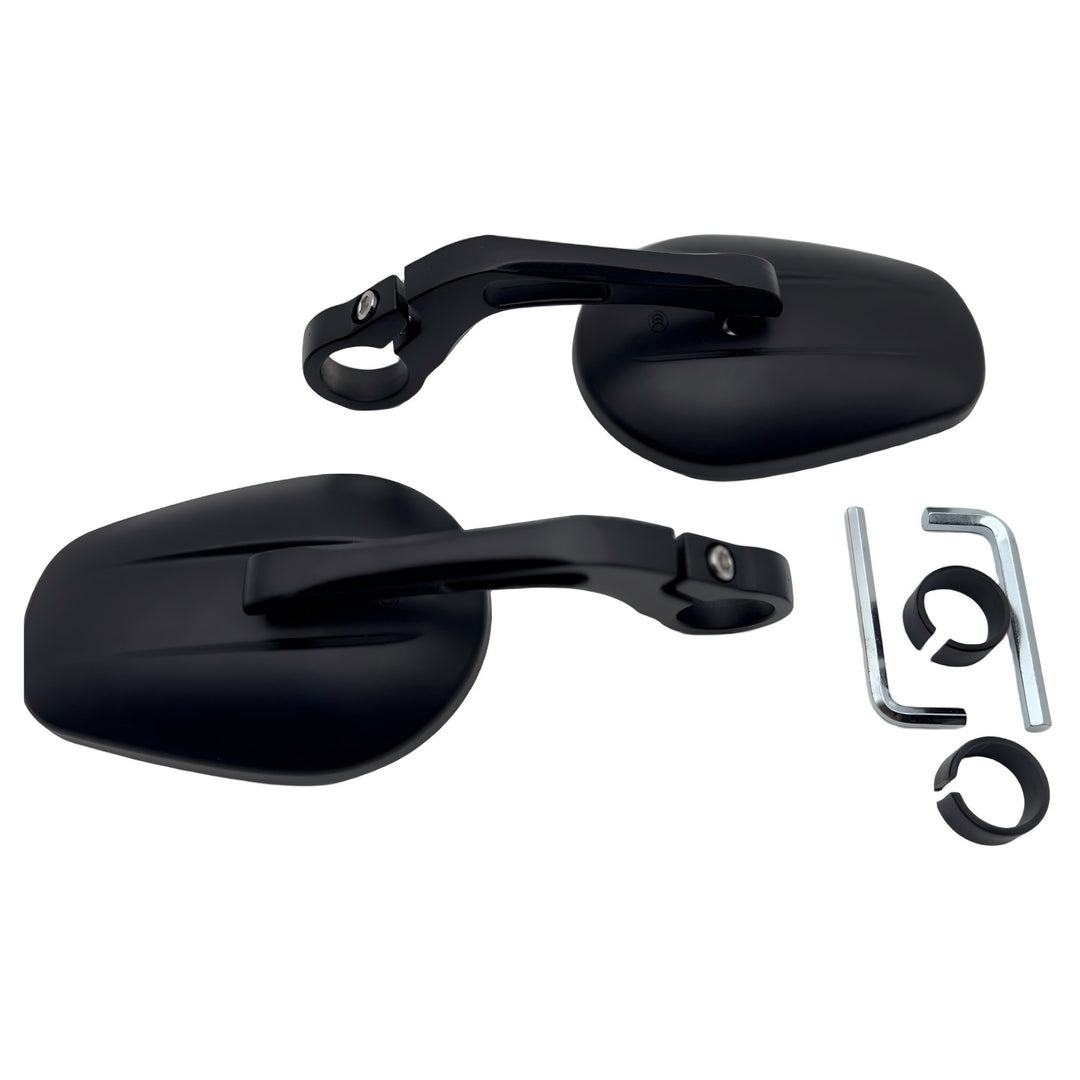 Premium Adjustable Handlebar Bike Mirrors Bowlift