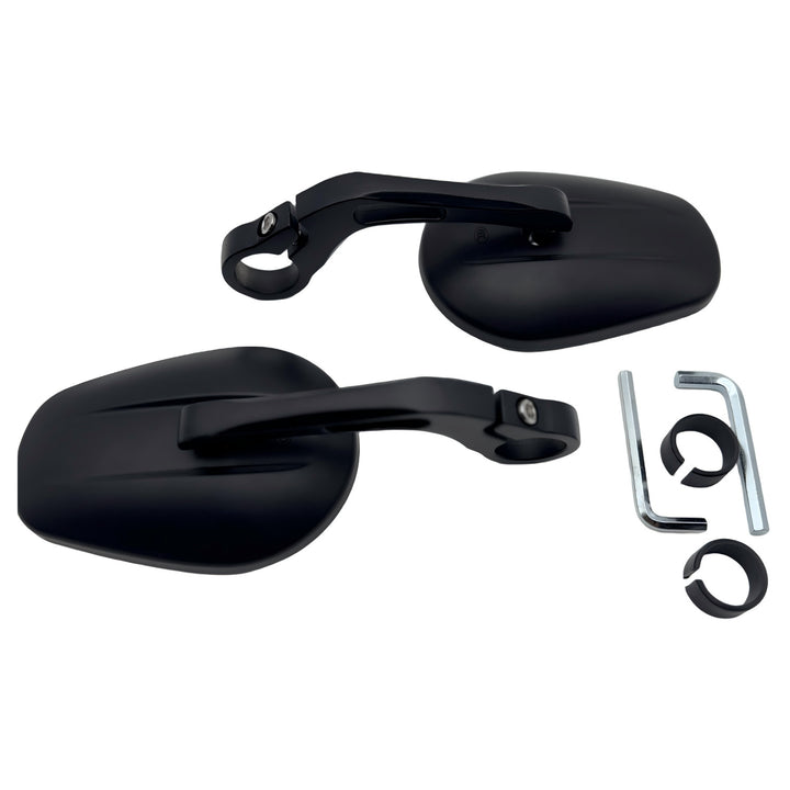 Premium Adjustable Handlebar Bike Mirrors Bowlift