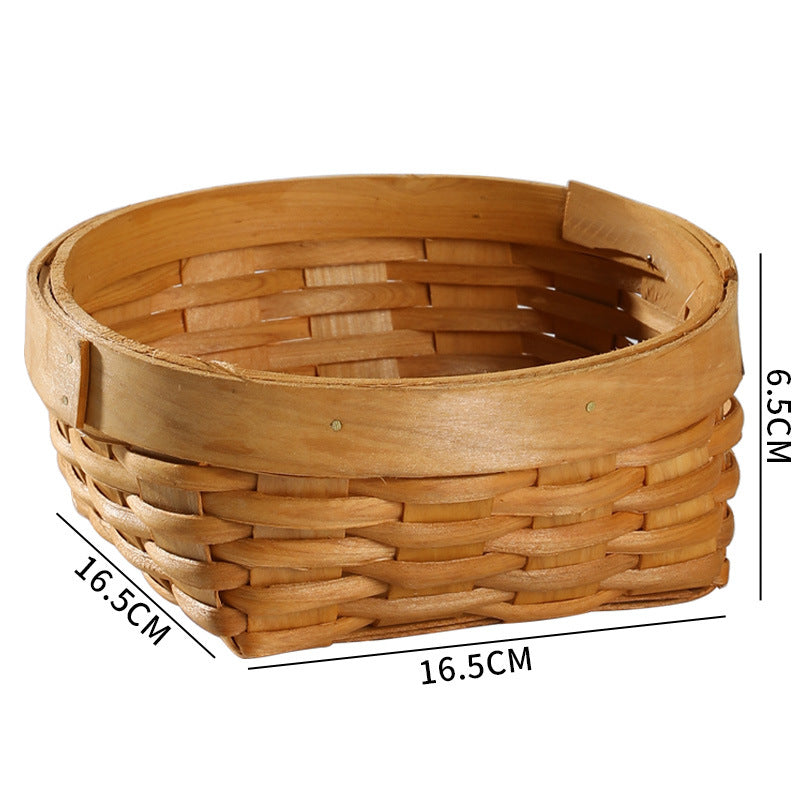 Unisex Round Storage Bowl made of natural wicker Bowlift