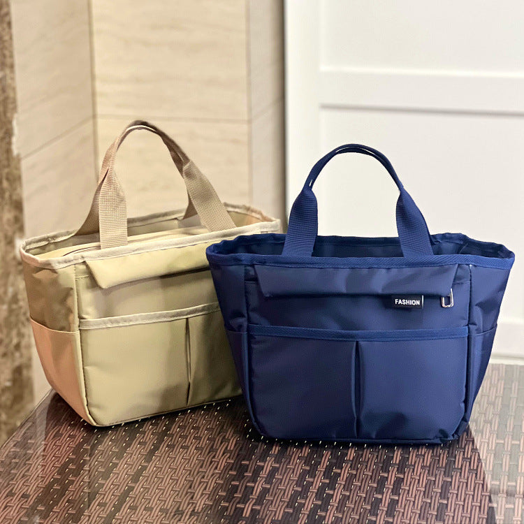 Stylish Multi-Compartment Tote Bag Bowlift