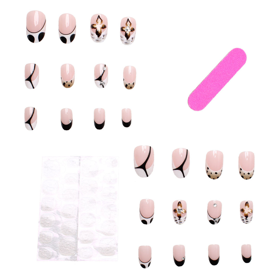 Artistic Decorative Press-On Nails Bowlift