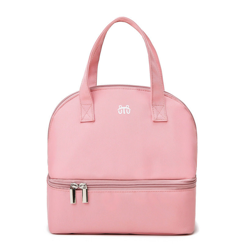 Women's insulated cooler bag with practical double zip design Bowlift