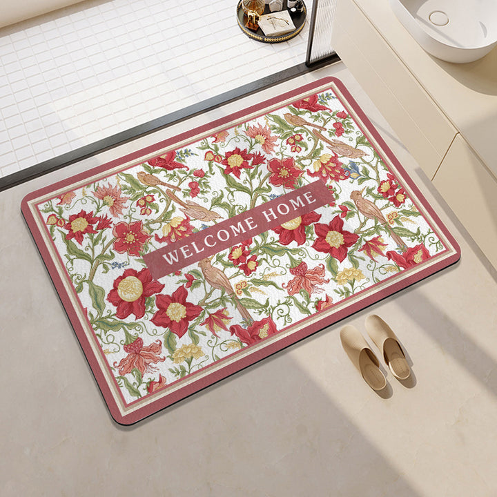Playful Citrus-Themed Bathroom Mat Bowlift