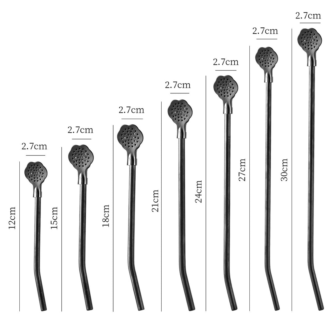 Stylish teaspoons with practical drainage holes Bowlift