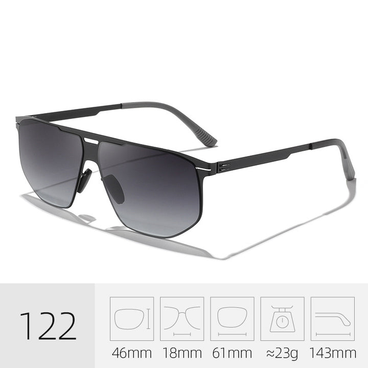 Trendy Square Frame Sunglasses Bowlift