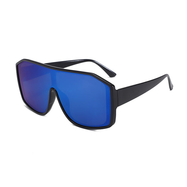 Ladies Fashion Oversized Sunglasses in Futuristic Design Bowlift