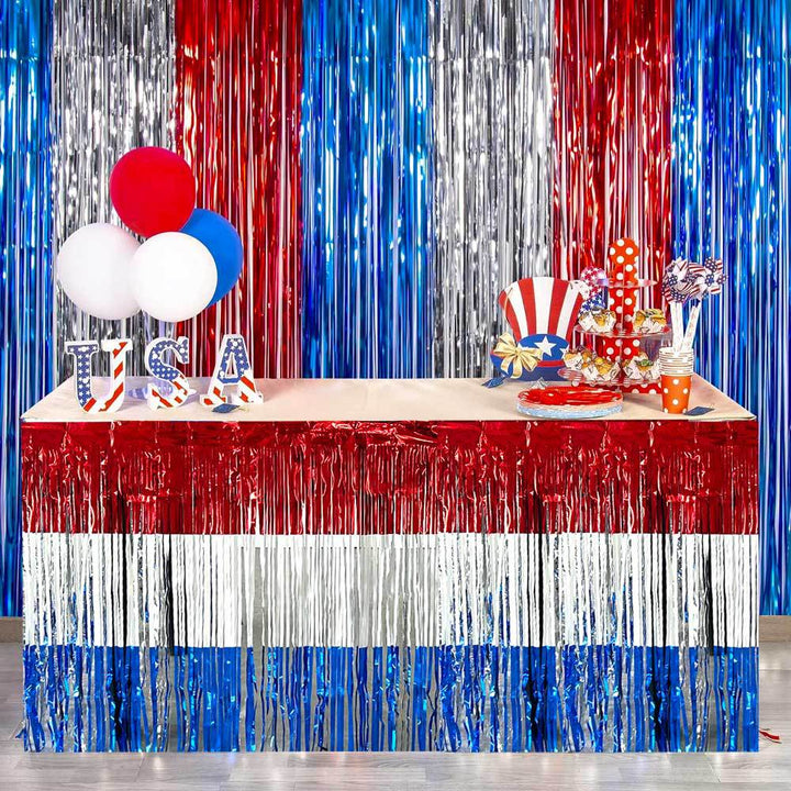 Unisex nan fransiger star garlands and table skirt party décor set Bowlift