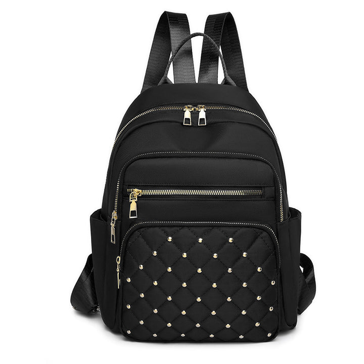 Quilted Multi-Pocket Backpack