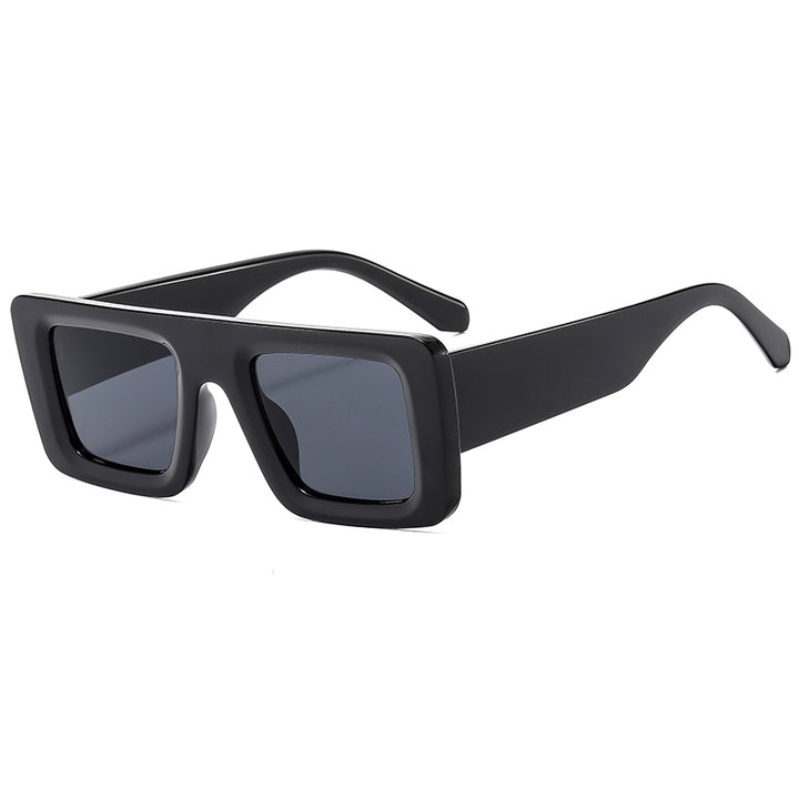 Ladies' fashion sunglasses in futuristic, angular design Bowlift