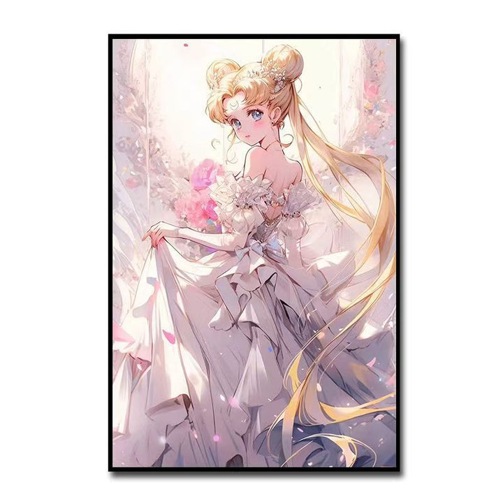 Fantasy Character Art Canvas Print Bowlift