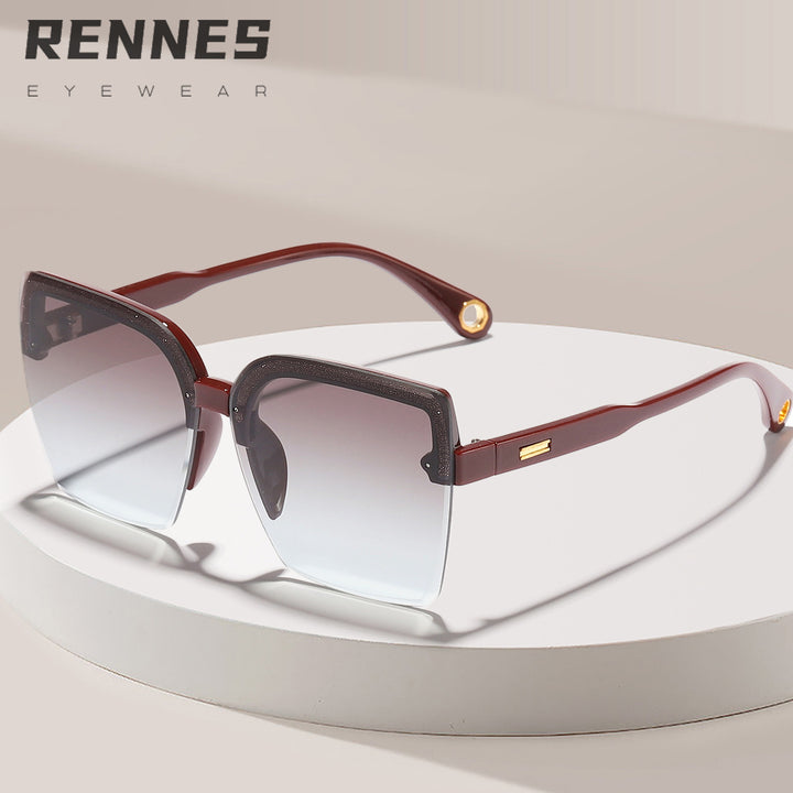 Ladies fashionable sunglasses with elegant gradient design Bowlift