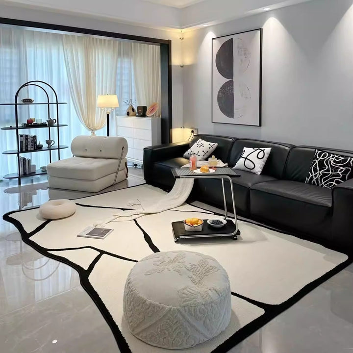 Geometric Abstract Area Rug