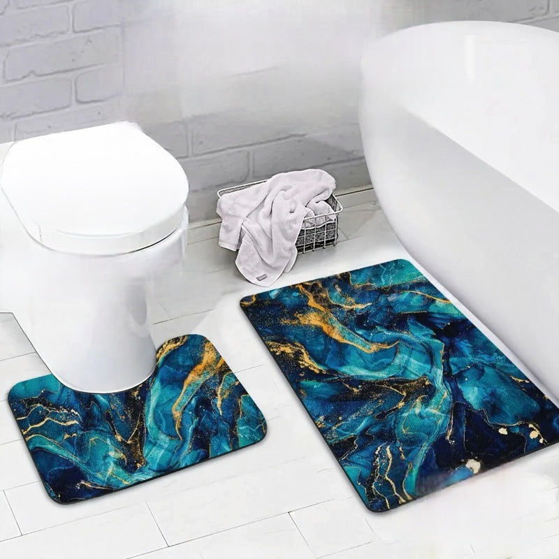 Non-Slip Bathroom Mat Set