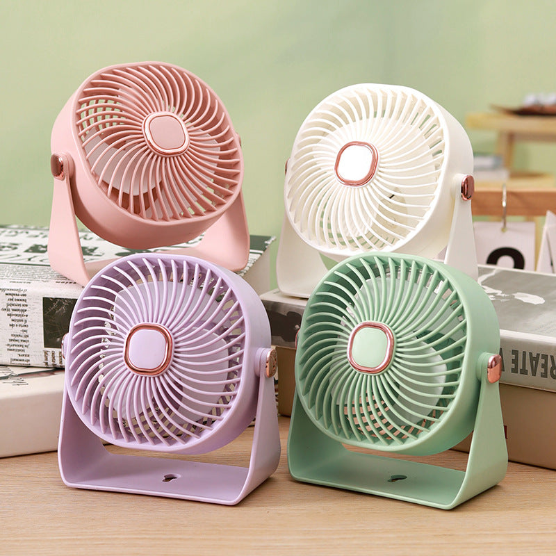 Ladies portable mini table fan with vibration dampening Bowlift