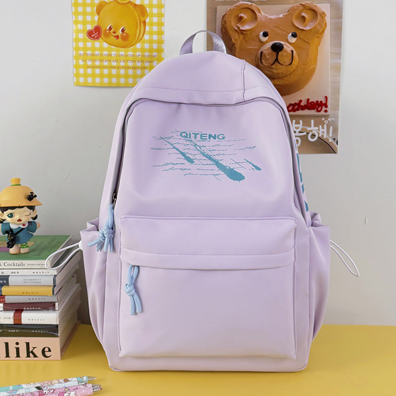 Stylish Graphic School Backpack
