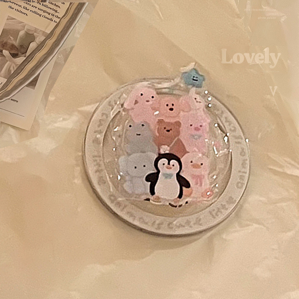 Playful Animal Motif Cosmetic Box Bowlift