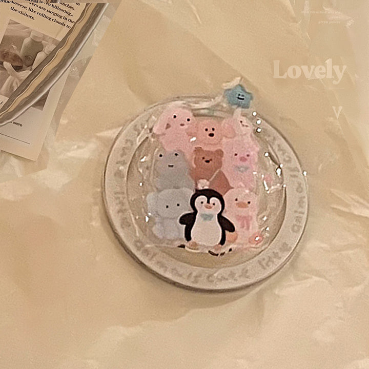 Playful Animal Motif Cosmetic Box Bowlift