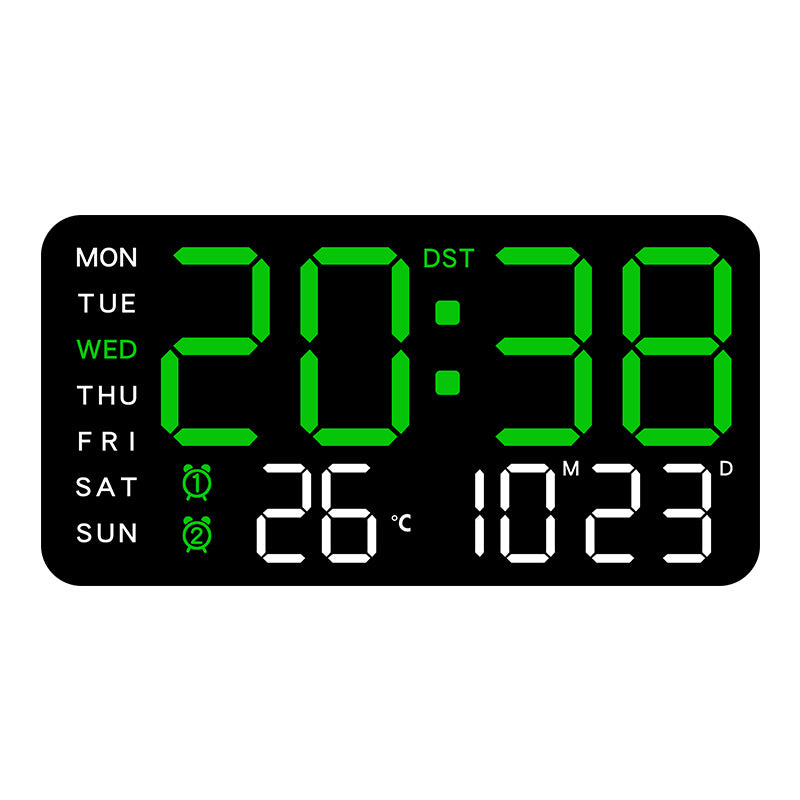 Digital watch with multifunctional LED display Bowlift