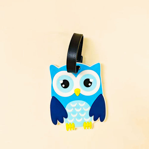 Unisex Owl-Shaped Luggage Tag Bowlift