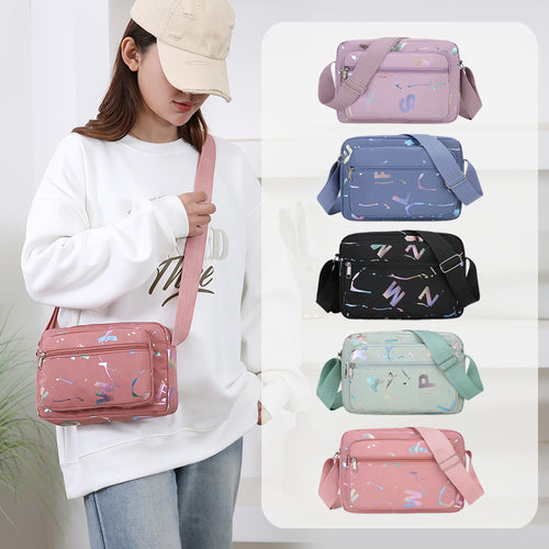 Trendy Artistic Crossbody Bag Bowlift